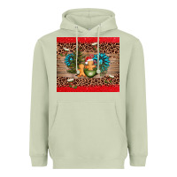 Matcha christmas trees gemstone Heavyweight Hoodie - AdoDesignShop