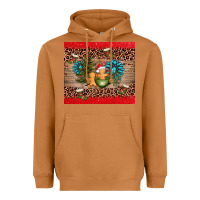 Meerkat christmas trees gemstone Heavyweight Hoodie - AdoDesignShop