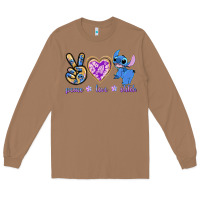 Peace Love Stitch Long Sleeve Tee | Teevron