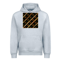 Heather Grey african floral seamless pattern Urban Hoodie - BundleAndBundleShop