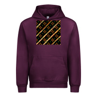 Mauve Wine african floral seamless pattern Urban Hoodie - BundleAndBundleShop
