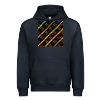 Navy african floral seamless pattern Urban Hoodie - BundleAndBundleShop