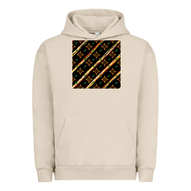 African Floral Seamless Pattern Urban Hoodie by BundleAndBundleShop | Teevron