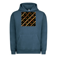 Pigment Midnight Navy african floral seamless pattern Urban Hoodie - BundleAndBundleShop