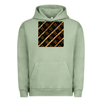 Pigment Oil Green african floral seamless pattern Urban Hoodie - BundleAndBundleShop