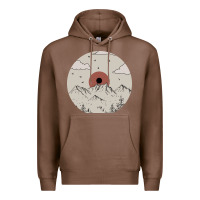 Chestnut The Mountains Are Calling Premium Hoodie - Bettercallsaul