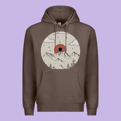 The Mountains Are Calling Premium Hoodie Designed By Bettercallsaul