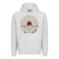 Dove Grey The Mountains Are Calling Premium Hoodie - Bettercallsaul