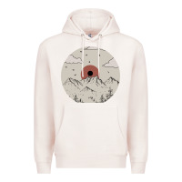 Pale Pink The Mountains Are Calling Premium Hoodie - Bettercallsaul