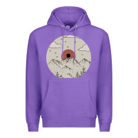 Purple The Mountains Are Calling Premium Hoodie - Bettercallsaul