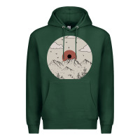 Sports Green The Mountains Are Calling Premium Hoodie - Bettercallsaul