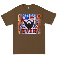 Cacao best dad ever american flag Premium Tee - Artiststas