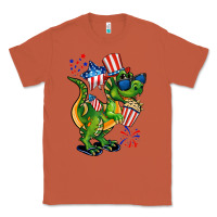 Copper 4th of July T-Rex Classic Tee - CowGirlArtShop
