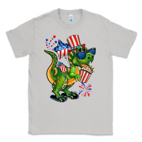 Moon Dust 4th of July T-Rex Classic Tee - CowGirlArtShop