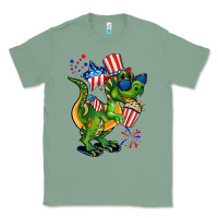 Sage 4th of July T-Rex Classic Tee - CowGirlArtShop