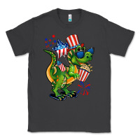 Smoke 4th of July T-Rex Classic Tee - CowGirlArtShop