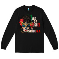 Black in a world full of princesses be a chingona Long Sleeve Tee - CTS Tumbler Store