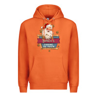 Carrot santa's coming to town Premium Hoodie - MaliasSmallBusiness