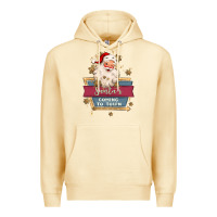 Pina Colada santa's coming to town Premium Hoodie - MaliasSmallBusiness