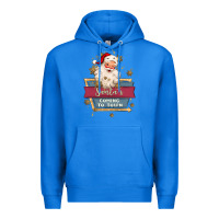 True Royal santa's coming to town Premium Hoodie - MaliasSmallBusiness