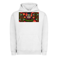 Pigment Lunar Rock Chingona Sugar Skull License Plate Urban Hoodie - BundleAndBundleShop