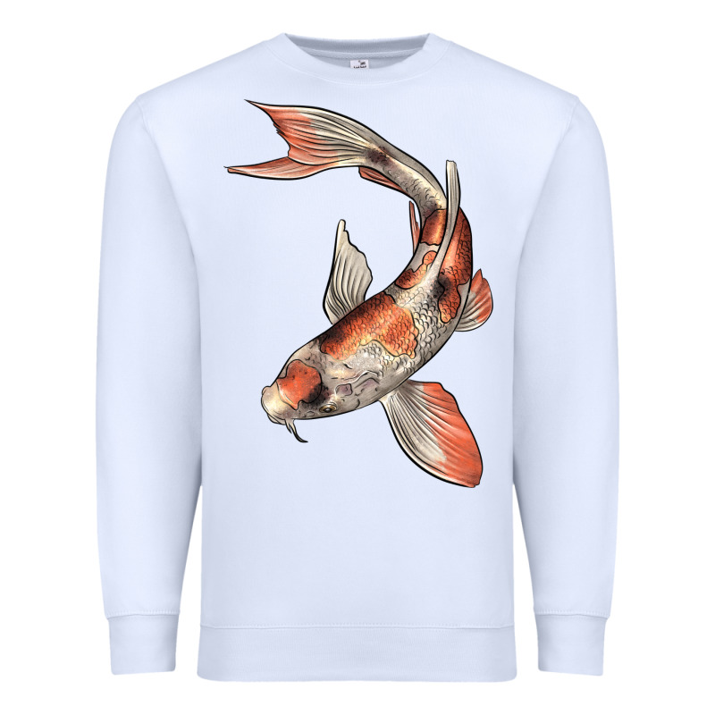 Koi Fish Premium Sweatshirt by LillyAllenDesigns | Teevron