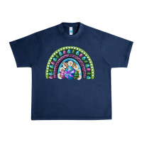 Navy easter rainbow Urban Heavy Tee - RanaPortraitStore