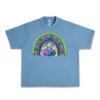 Pebble Blue easter rainbow Urban Heavy Tee - RanaPortraitStore