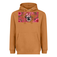 Meerkat easter heifer with bunny ears and glasses license plate Heavyweight Hoodie - Artiststas