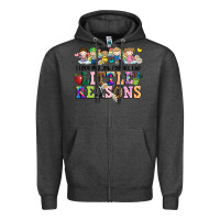 Charcoal Heather i love my job for all the little reasons Zipper Hoodie - JahusDesignShop