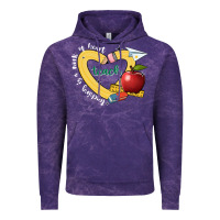 Cloud Purple teaching is a work of heart Vintage Hoodie - JahusDesignShop