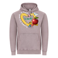 Vintage Zinc teaching is a work of heart Vintage Hoodie - JahusDesignShop