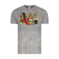 Cloud Rock coffee cups indian headdress Vintage Tee - texasbilliewilder