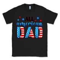 Black All American dad Classic Tee - Neo Western