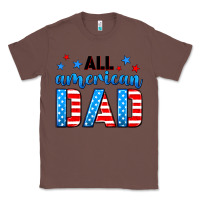 Chestnut All American dad Classic Tee - Neo Western