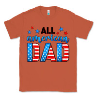 Copper All American dad Classic Tee - Neo Western