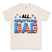 Natural All American dad Classic Tee - Neo Western