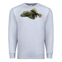 Heather Grey Bristlenose Placo Premium Sweatshirt - LillyAllenDesigns