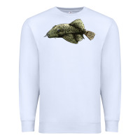 White Bristlenose Placo Premium Sweatshirt - LillyAllenDesigns