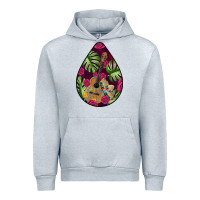 Heather Grey Hispanic Heritage Urban Hoodie - BundleAndBundleShop