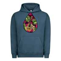 Pigment Midnight Navy Hispanic Heritage Urban Hoodie - BundleAndBundleShop