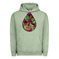 Pigment Oil Green Hispanic Heritage Urban Hoodie - BundleAndBundleShop