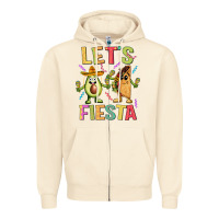Sandshell let's fiesta taco Zipper Hoodie - JahusDesignShop