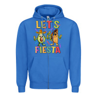 True Royal let's fiesta taco Zipper Hoodie - JahusDesignShop