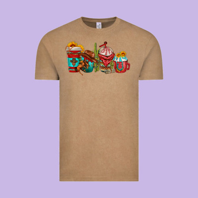 Cowboy Coffee Cups Vintage Tee Designed By Texasbilliewilder