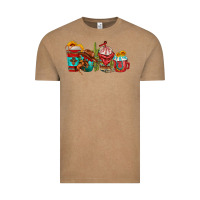 Vintage Coffee cowboy coffee cups Vintage Tee - texasbilliewilder