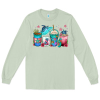 Matcha turtle coffee cups Long Sleeve Tee - Zillion Design Studio