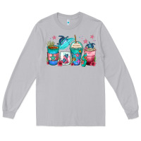 Moon Dust turtle coffee cups Long Sleeve Tee - Zillion Design Studio