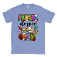 Colony Blue School driver bus Classic Tee - CowhideDigitalArt