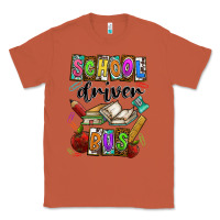 Copper School driver bus Classic Tee - CowhideDigitalArt